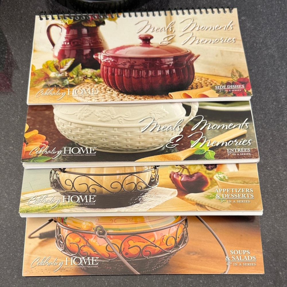 Celebrating Homes Bean Pot cookbooks